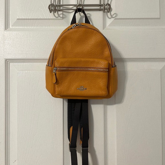NEVER USED Coach mini backpack - Picture 1 of 2